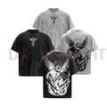 Archangel Michael Vintage Washed Oversized T-Shirt