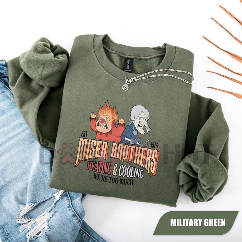 Women's Cartoon Graphic Print Crewneck Sweatshirt