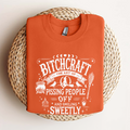 Bitchcraft Adult Humor Halloween Shirt – Casual Softstyle Unisex T-Shirt