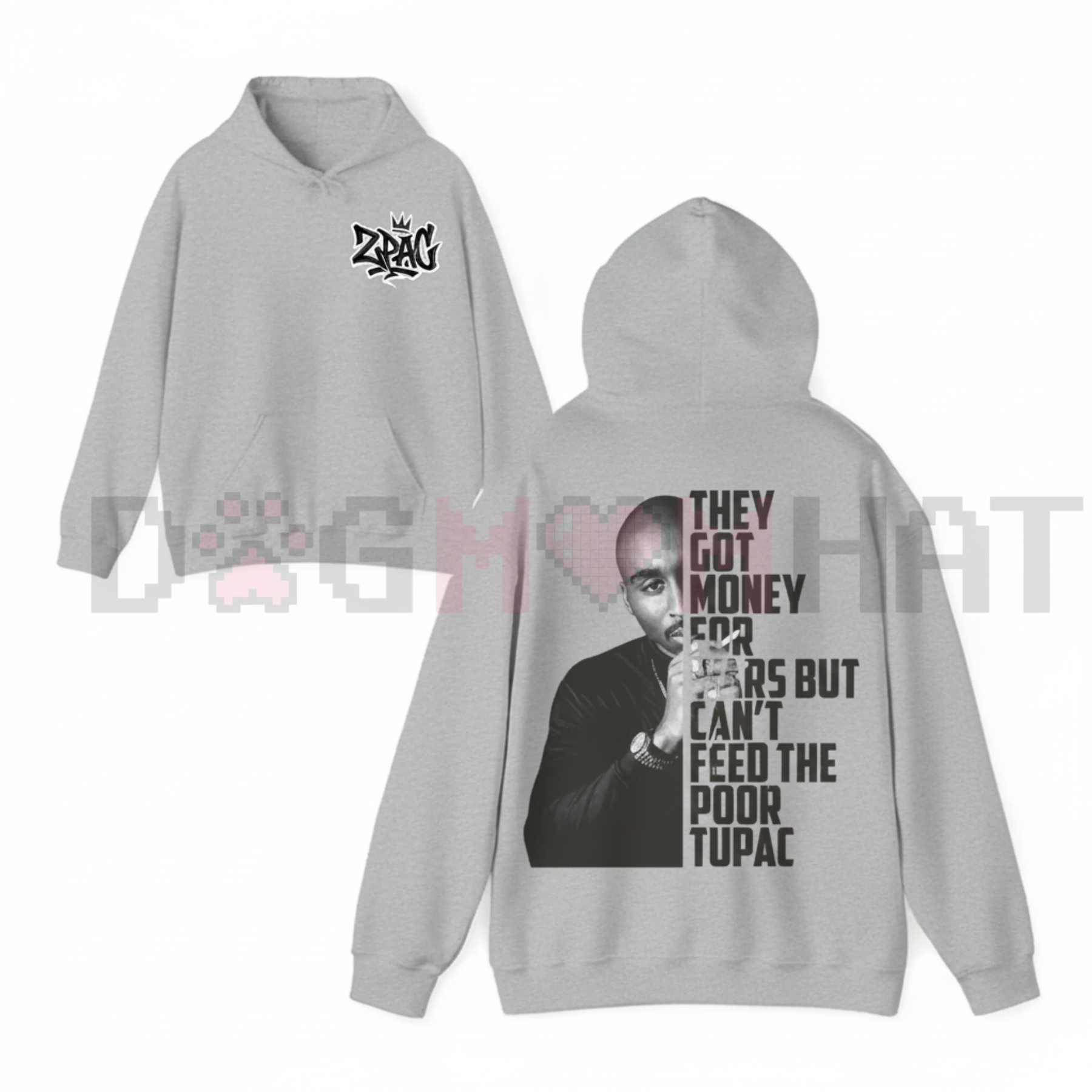 Rapper Tribute Aesthetic Hoodie