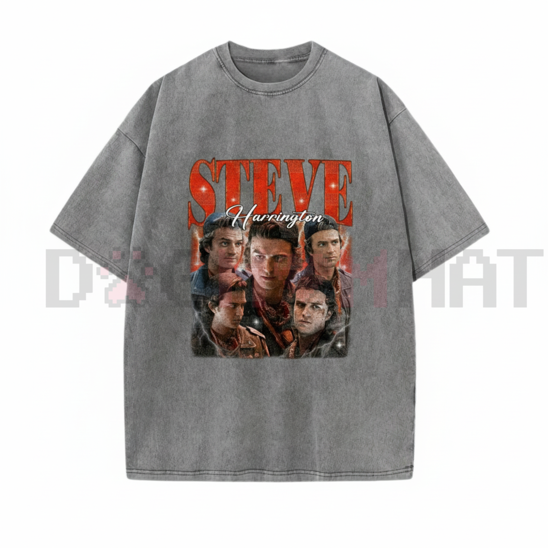 Steve Harrington Unisex Washed T-Shirt