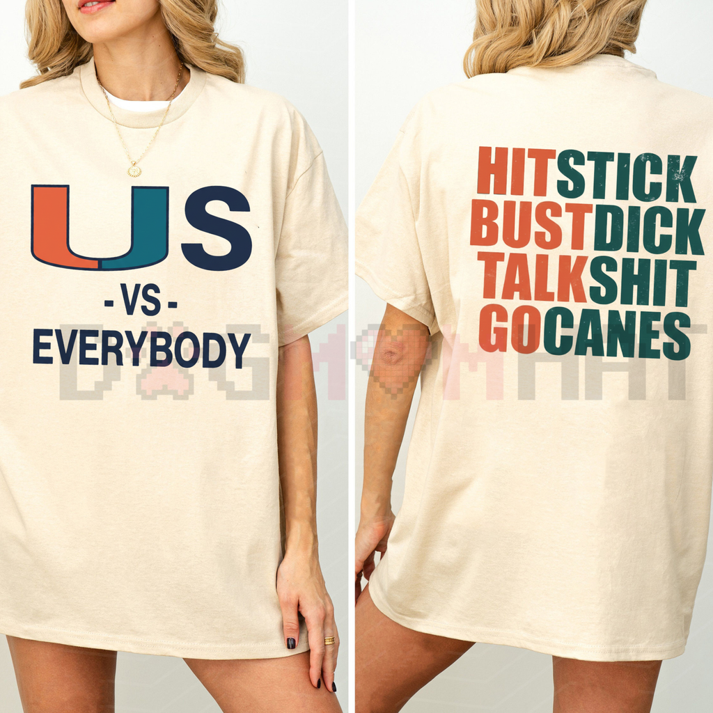Miami "Hard-Hit" Defense T-Shirt