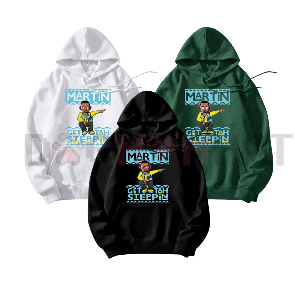 Men's "Get Tah Steppin" Retro Hoodie