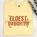 Daughter Embroidered T-Shirt – Sweet Minimalist Tee, Gift for Daughter
