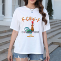 Funny "F-CAW-F" Chicken T-Shirt – Unisex T-Shirt