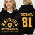 Team Ilya Rozanov #81 Vintage Hockey Romance Hoodie