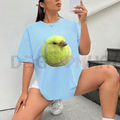 Silly Tennis Bird Meme Tee