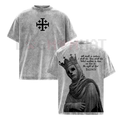 Baldwin IV The Leper King T-Shirt – Crusader King of Jerusalem Medieval History Tee