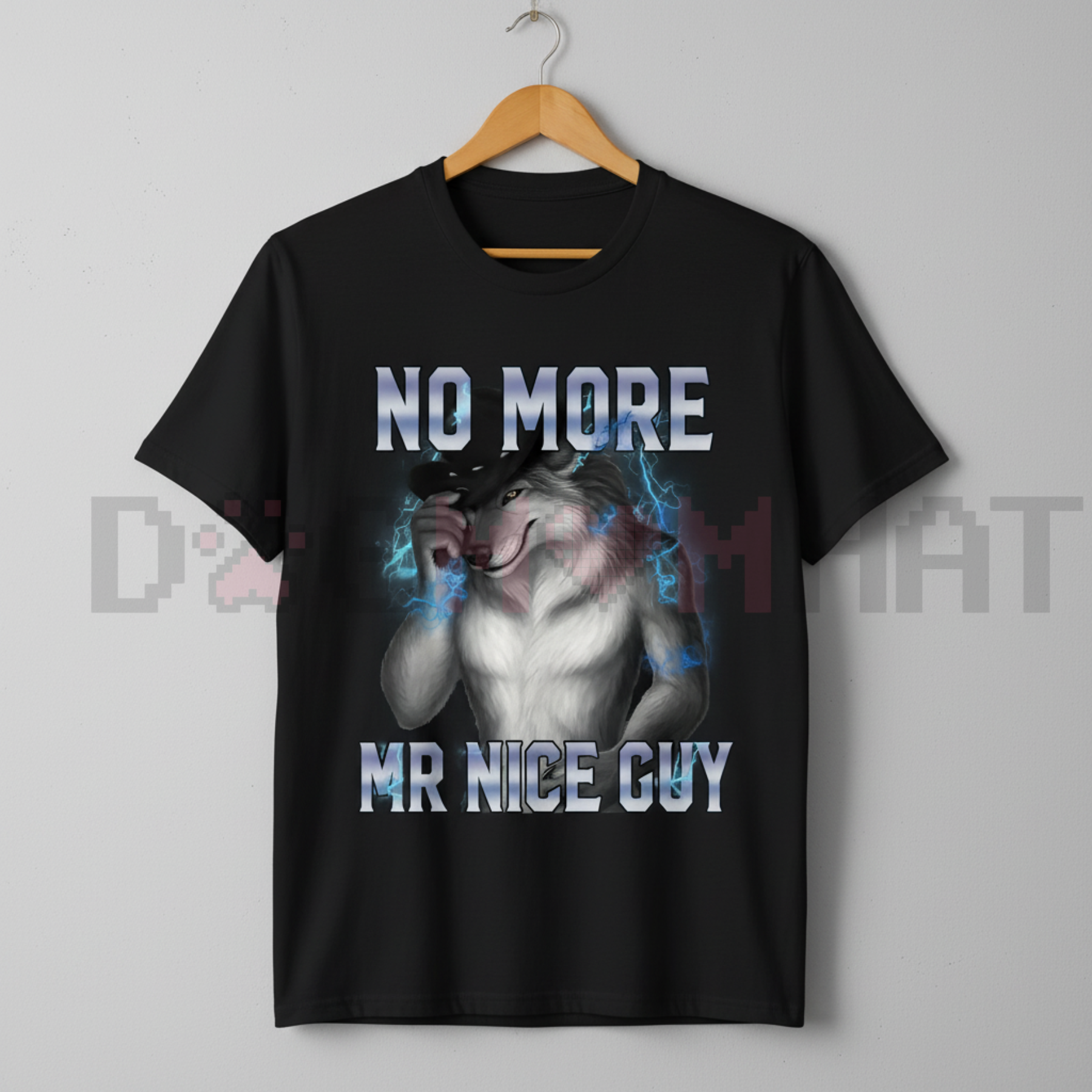 Funny Alpha Wolf Meme T-Shirt