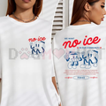 Retro "Abolish ICE" Graphic Tee