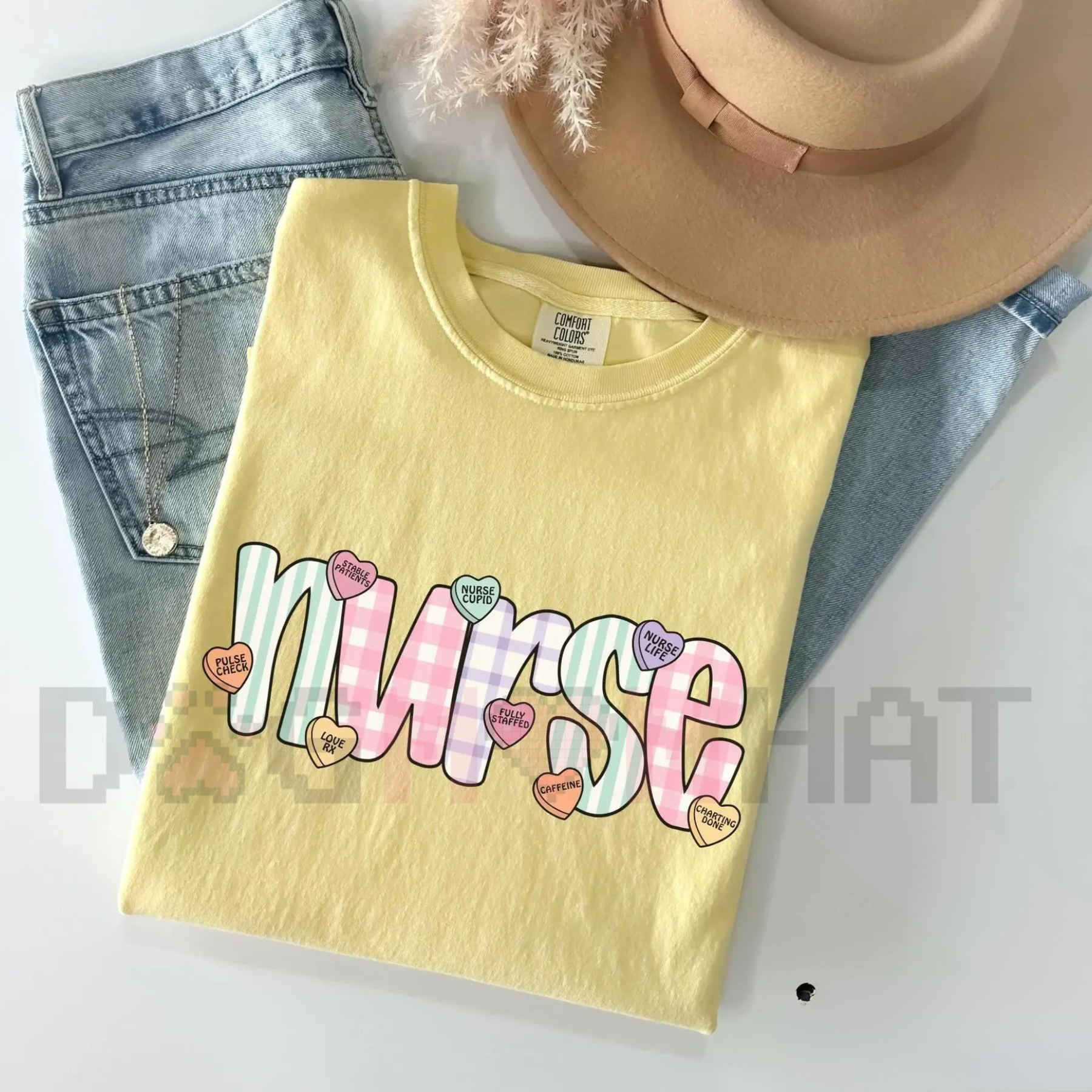 Groovy Nurse Valentine’s Tee