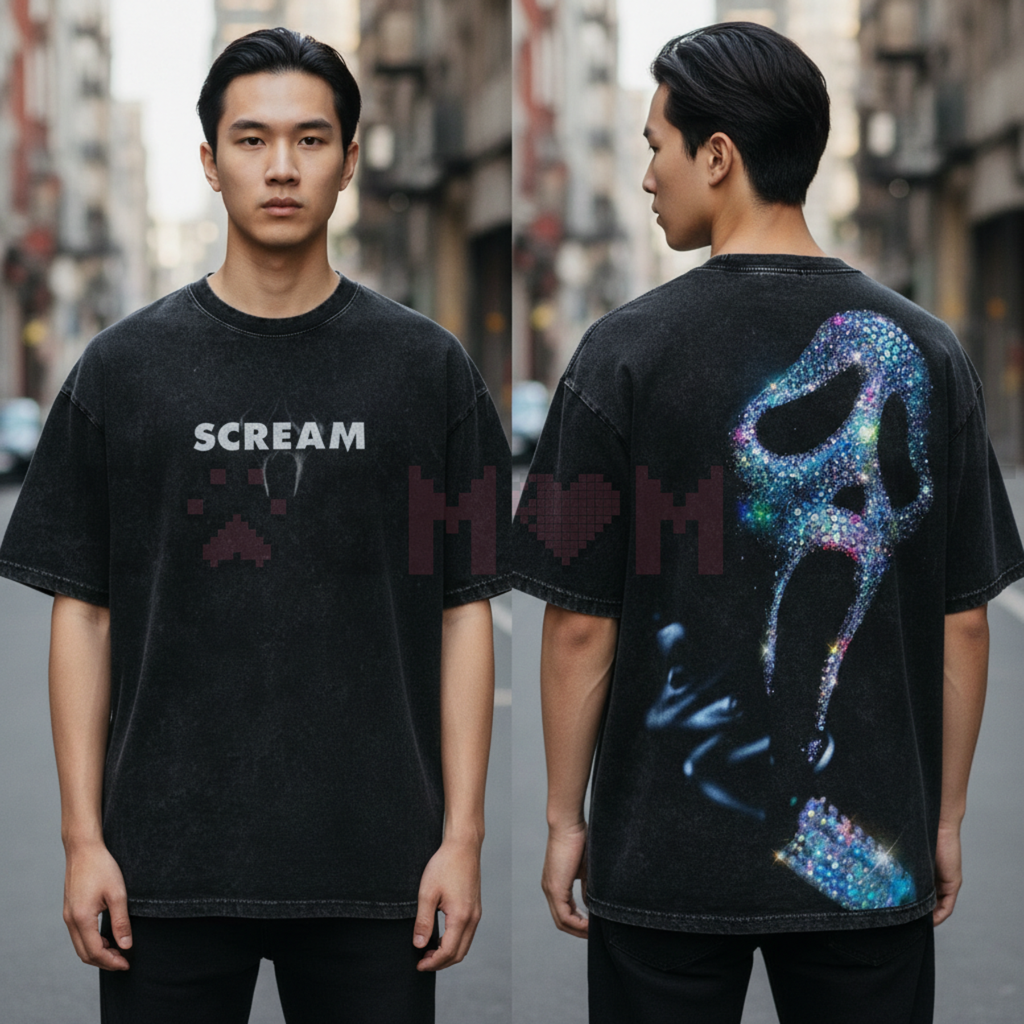 Ghostface "Scream" Slasher Streetwear Tee
