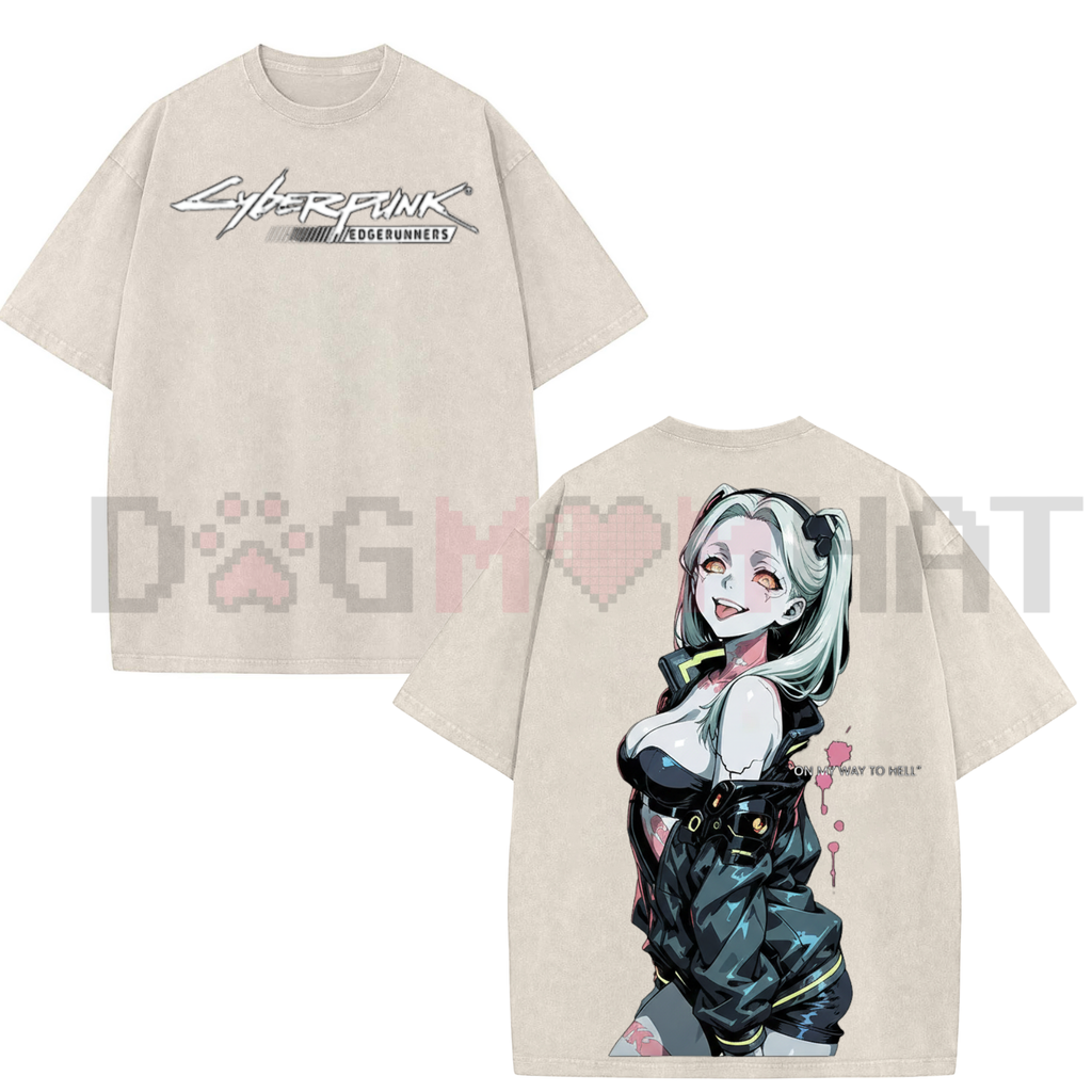 Edgerunners Rebecca Printed T-Shirt