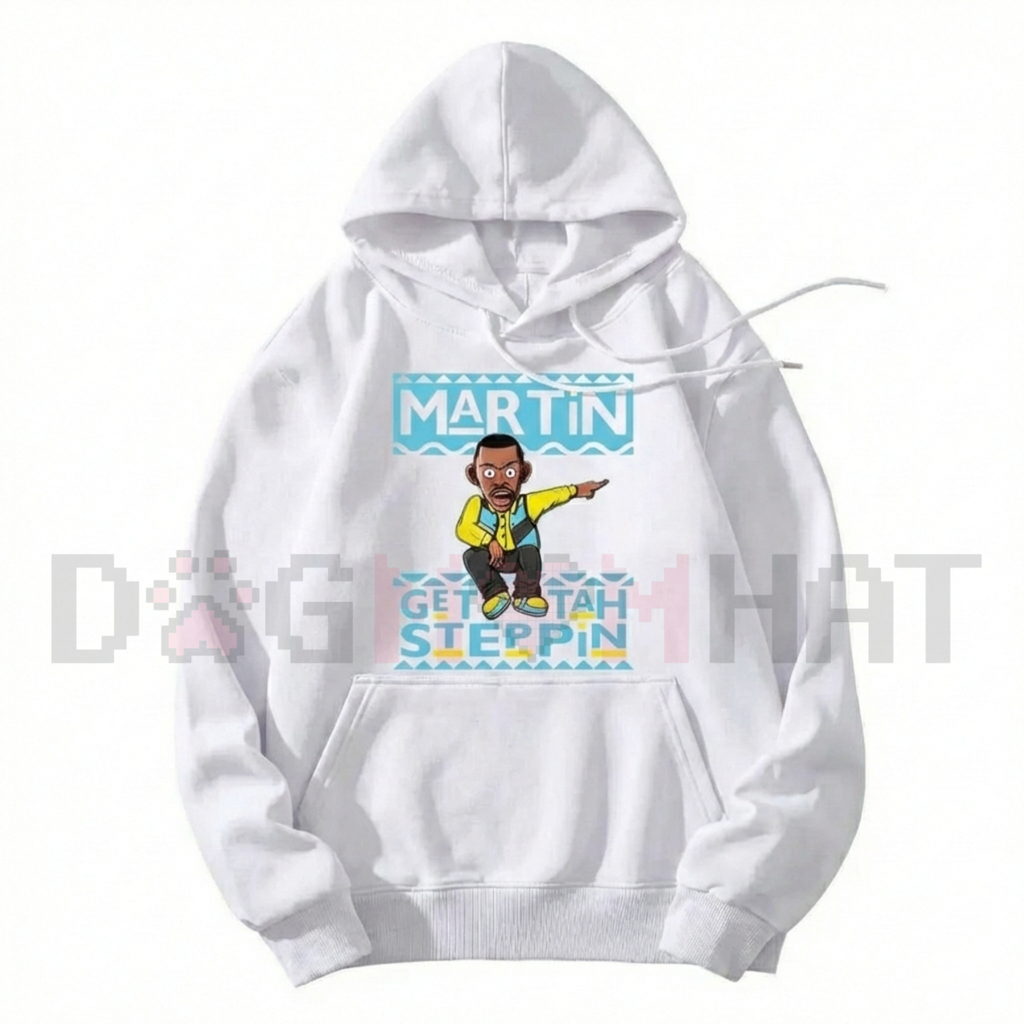 Men's "Get Tah Steppin" Retro Hoodie