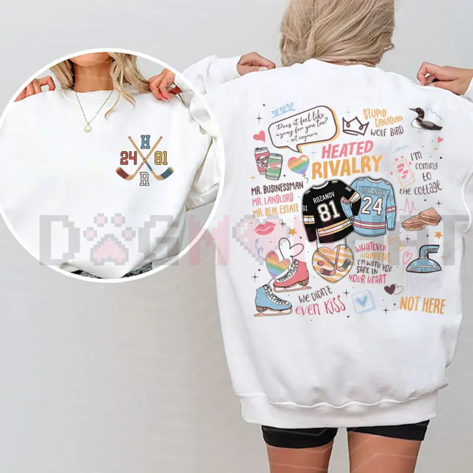 Hollanov "Heated Rivalry" Romance Shirt