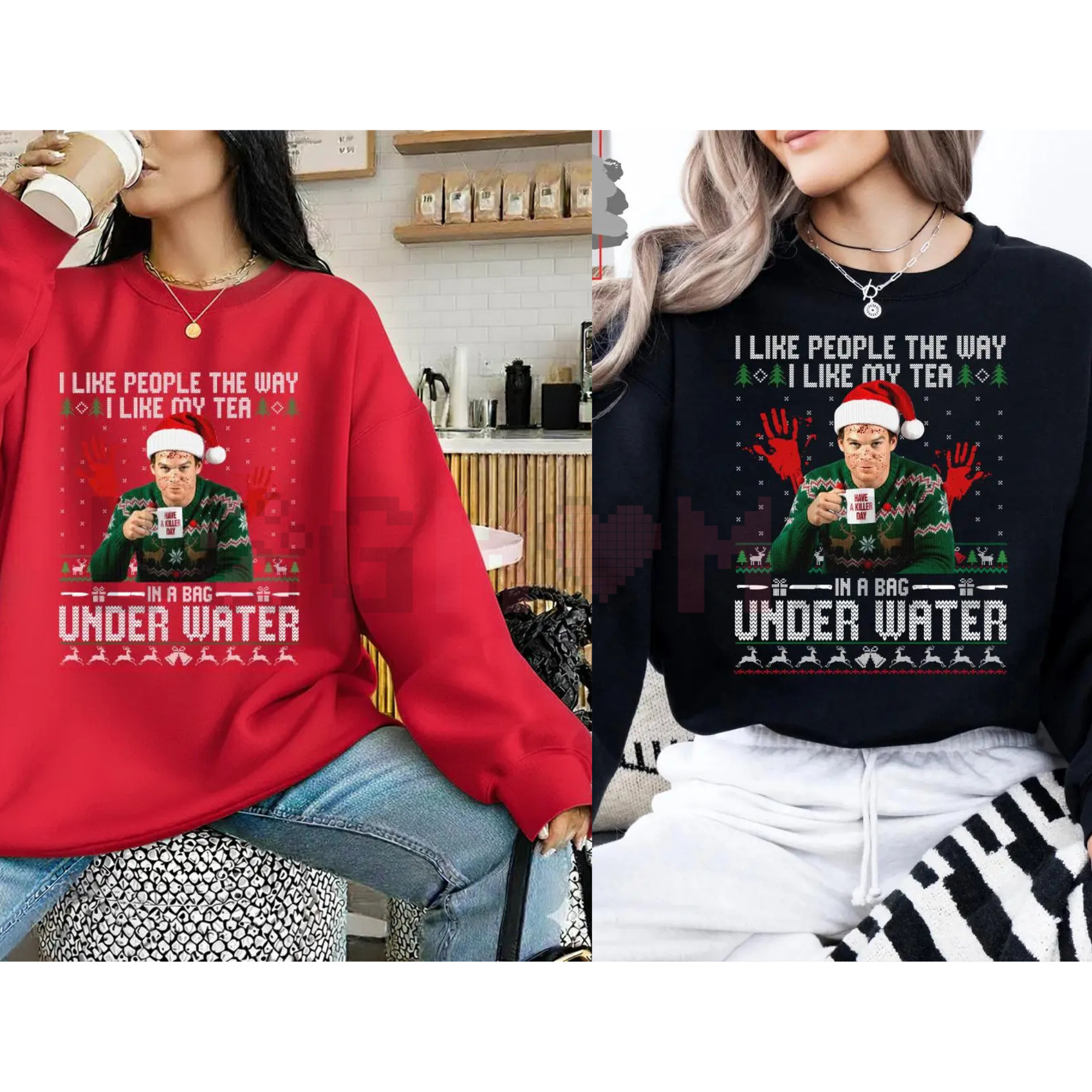 Dexter Christmas Vintage Sweatshirt