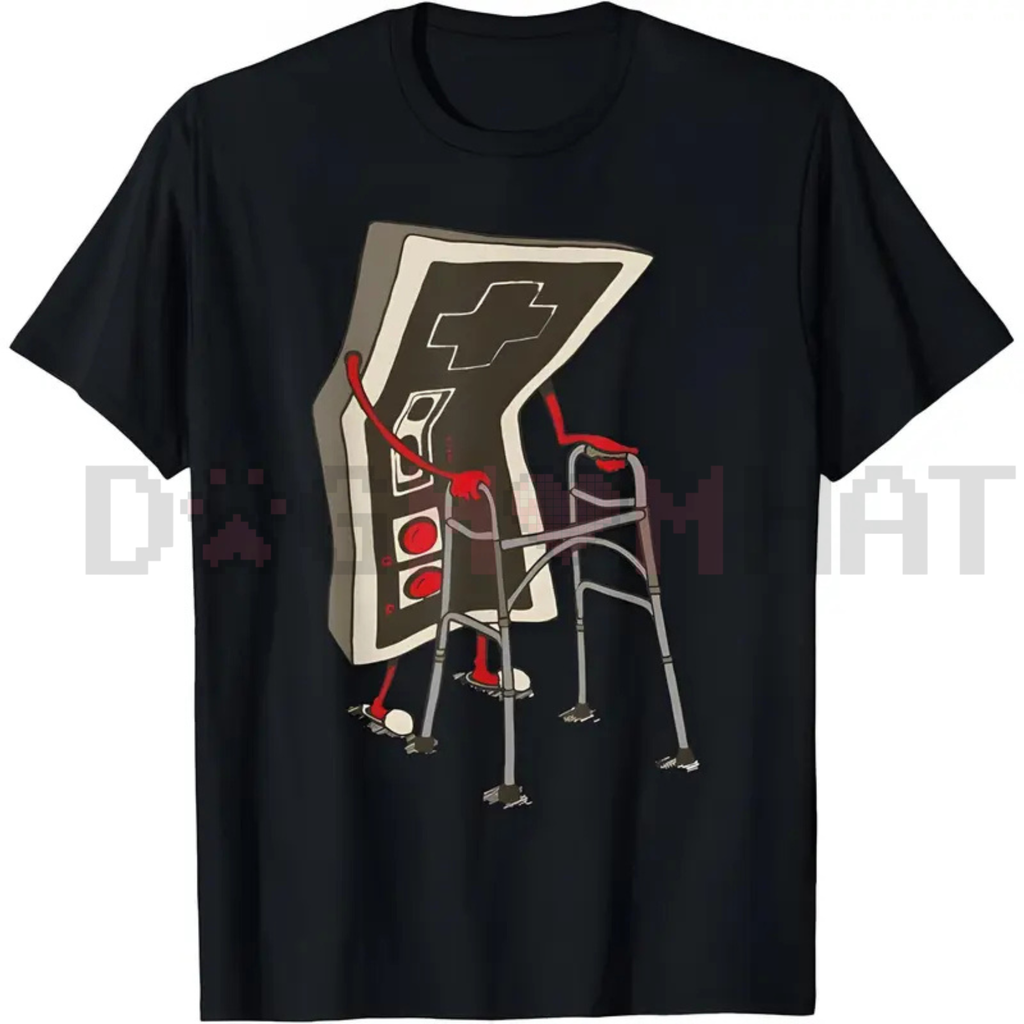 Old Gamer Retro Video Game T-Shirt
