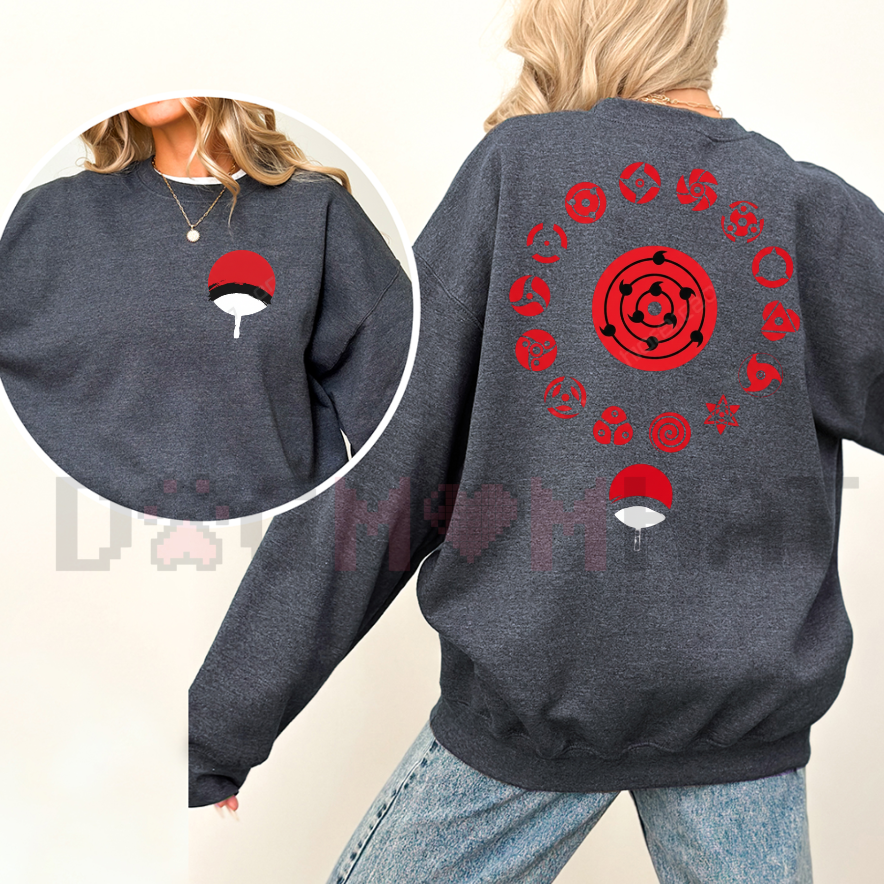 Limited Uchiha Clan Sharingan Eyes Sweatshirt