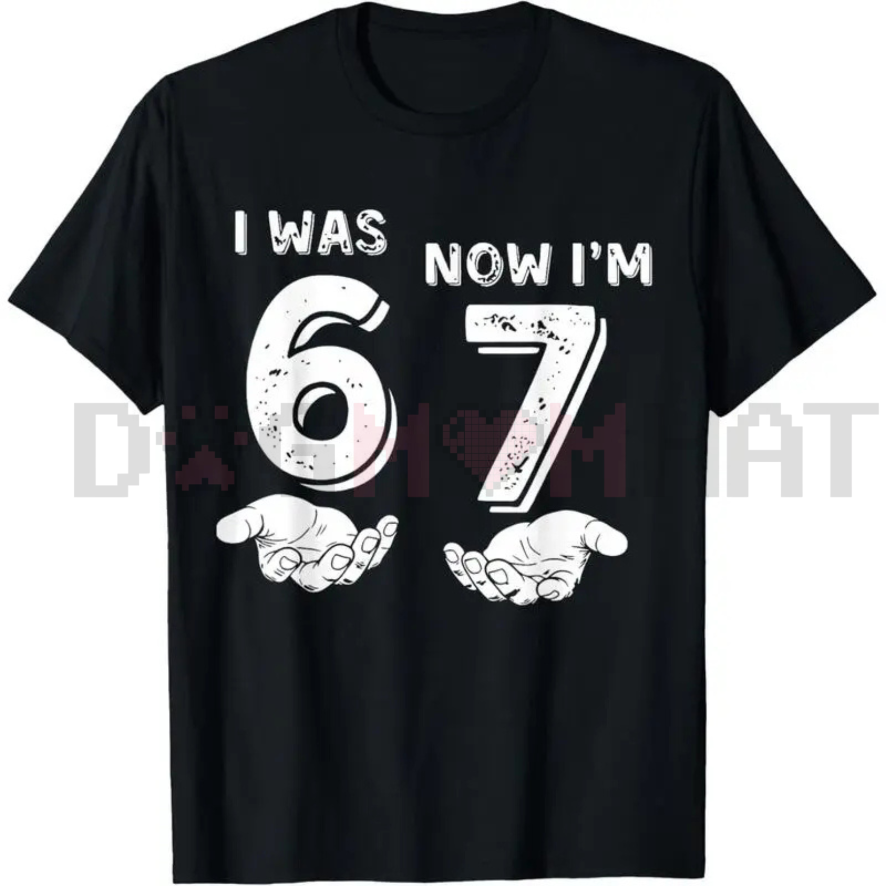 I Was 6 Now I'm 7 Meme T-Shirt