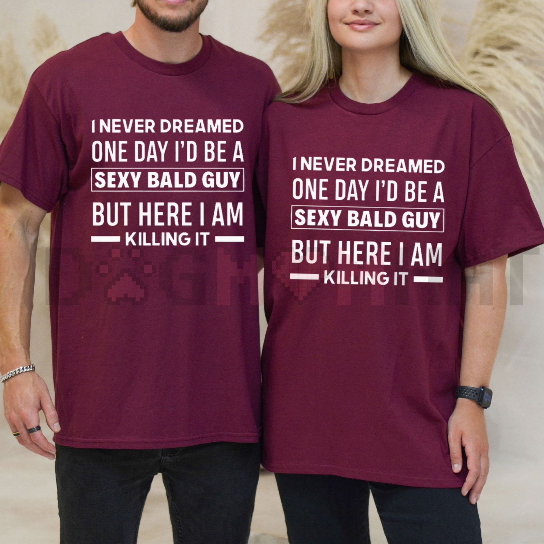 "Sexy Bald Guy" Hilarious T-Shirt for Men