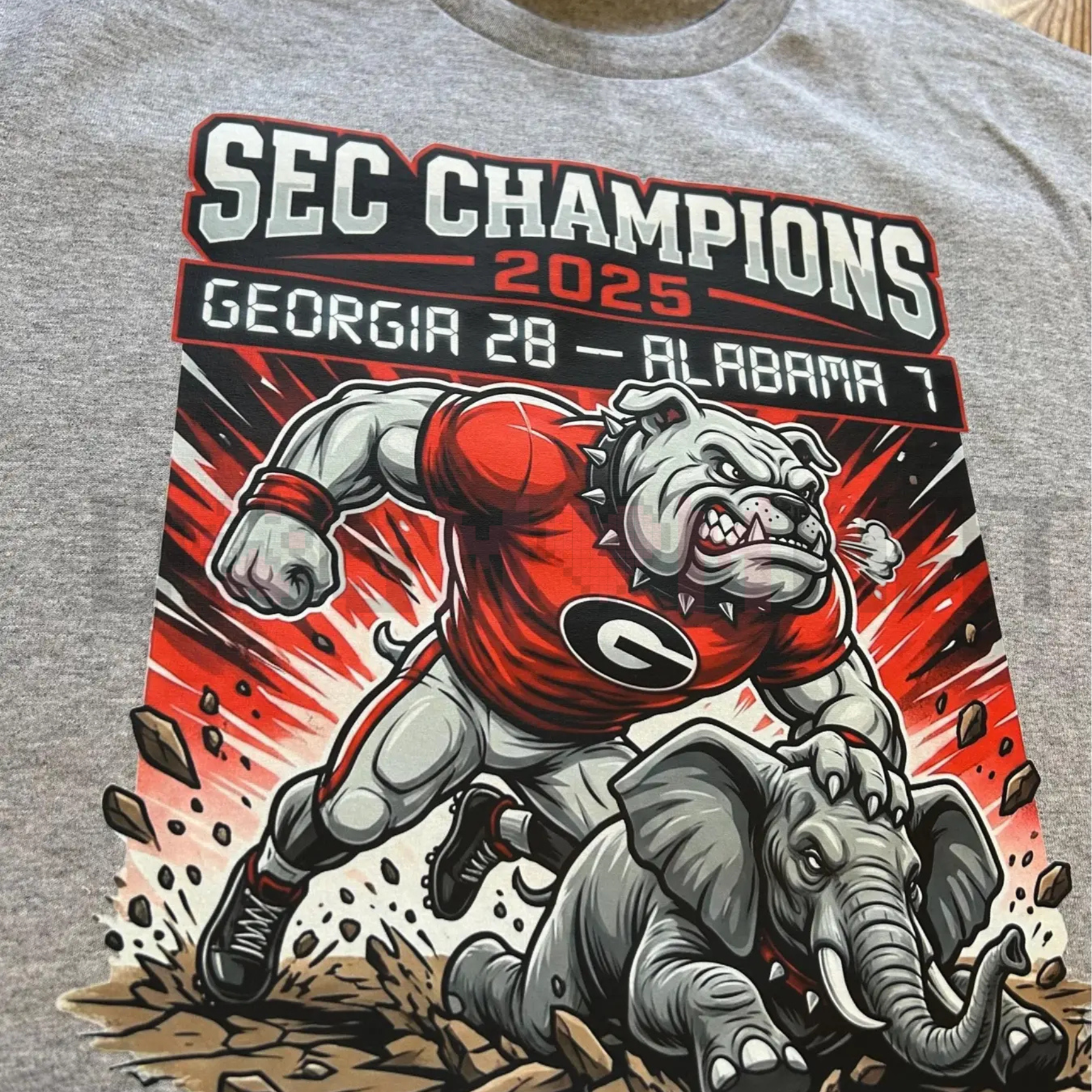 Official Georgia Bulldogs Championship Shirt