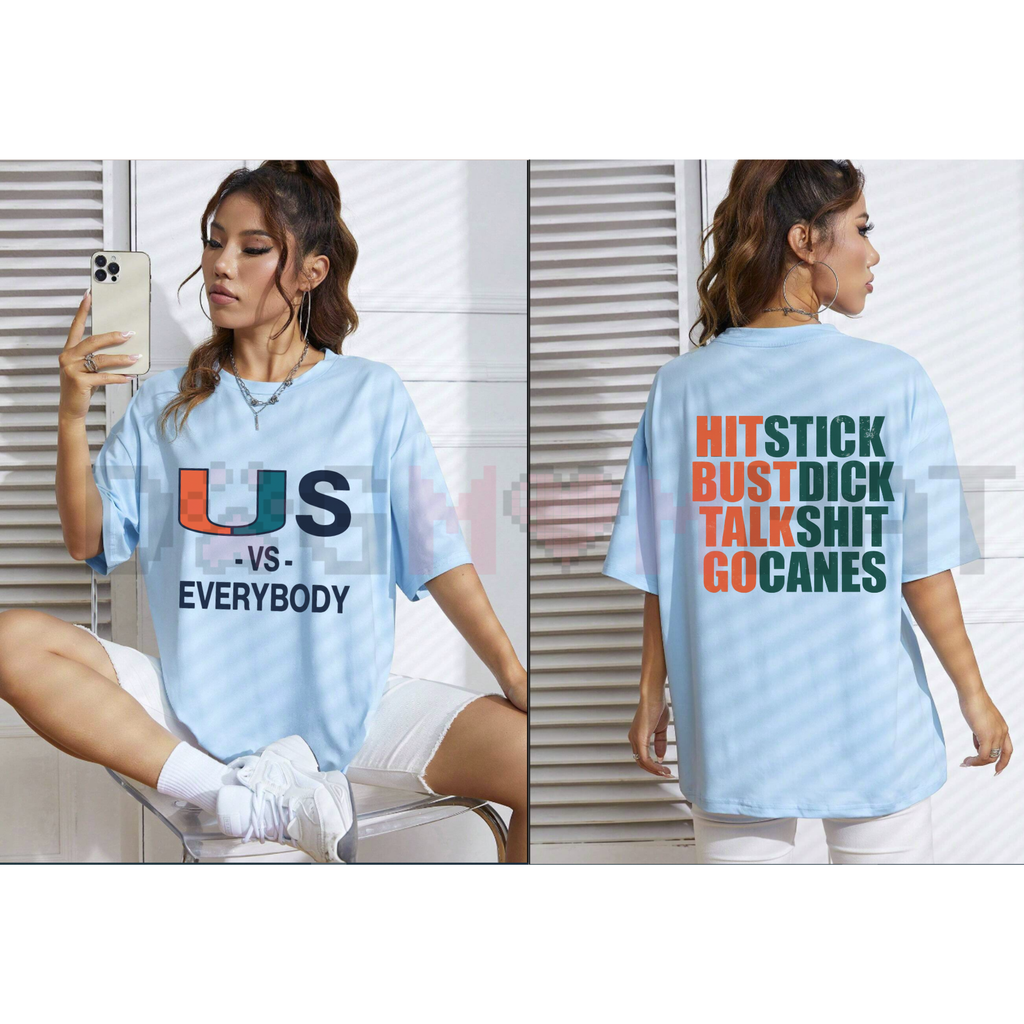 Miami "Hard-Hit" Defense T-Shirt