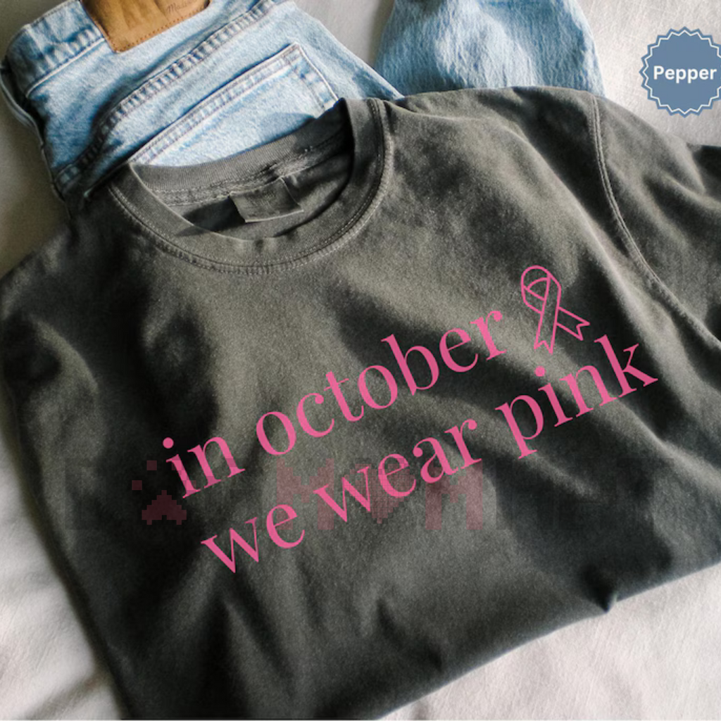 'In October We Wear Pink' Oncology Nurse Shirt