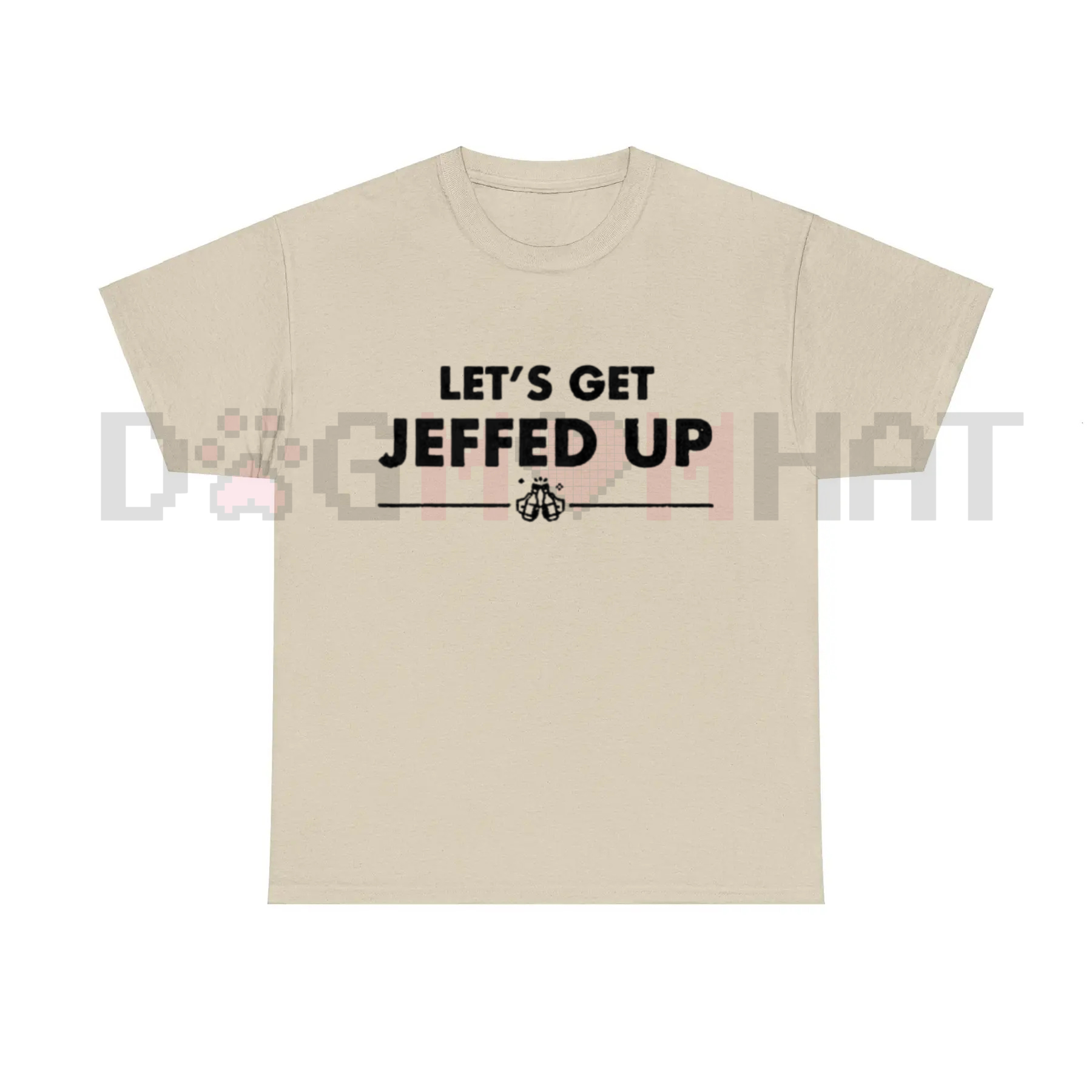 "Let's Get Jeffed Up" Faded Beer T-Shirt