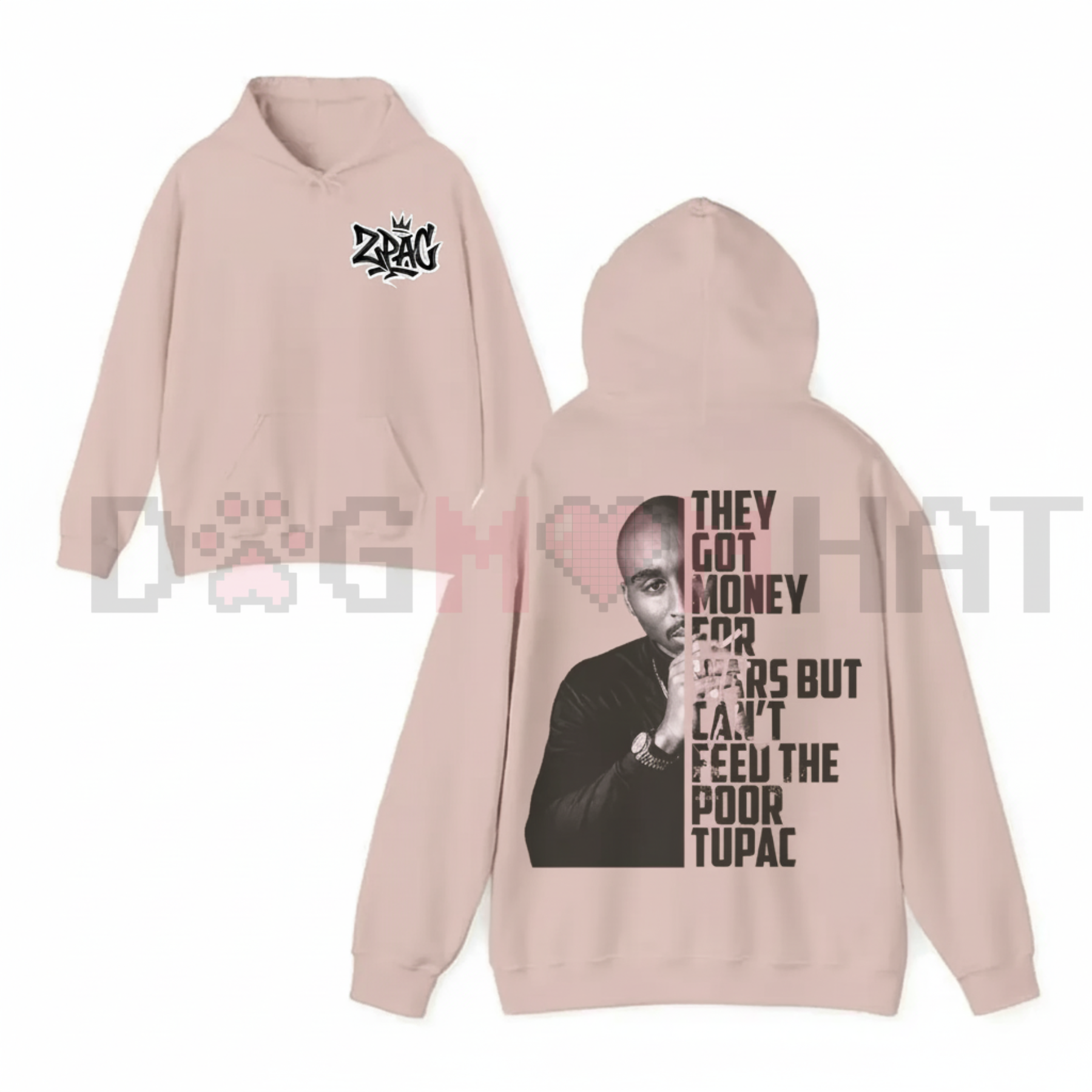 Rapper Tribute Aesthetic Hoodie