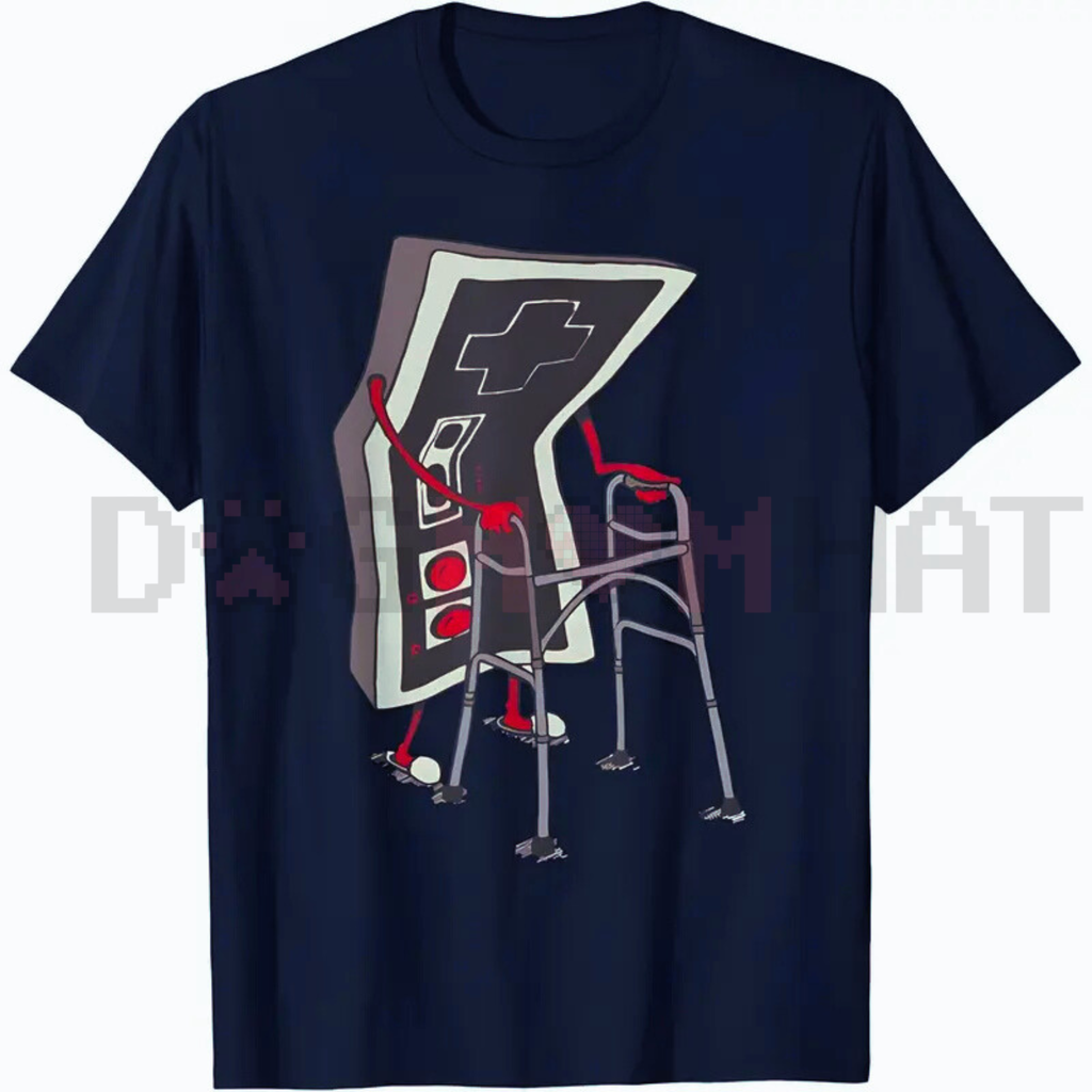 Old Gamer Retro Video Game T-Shirt