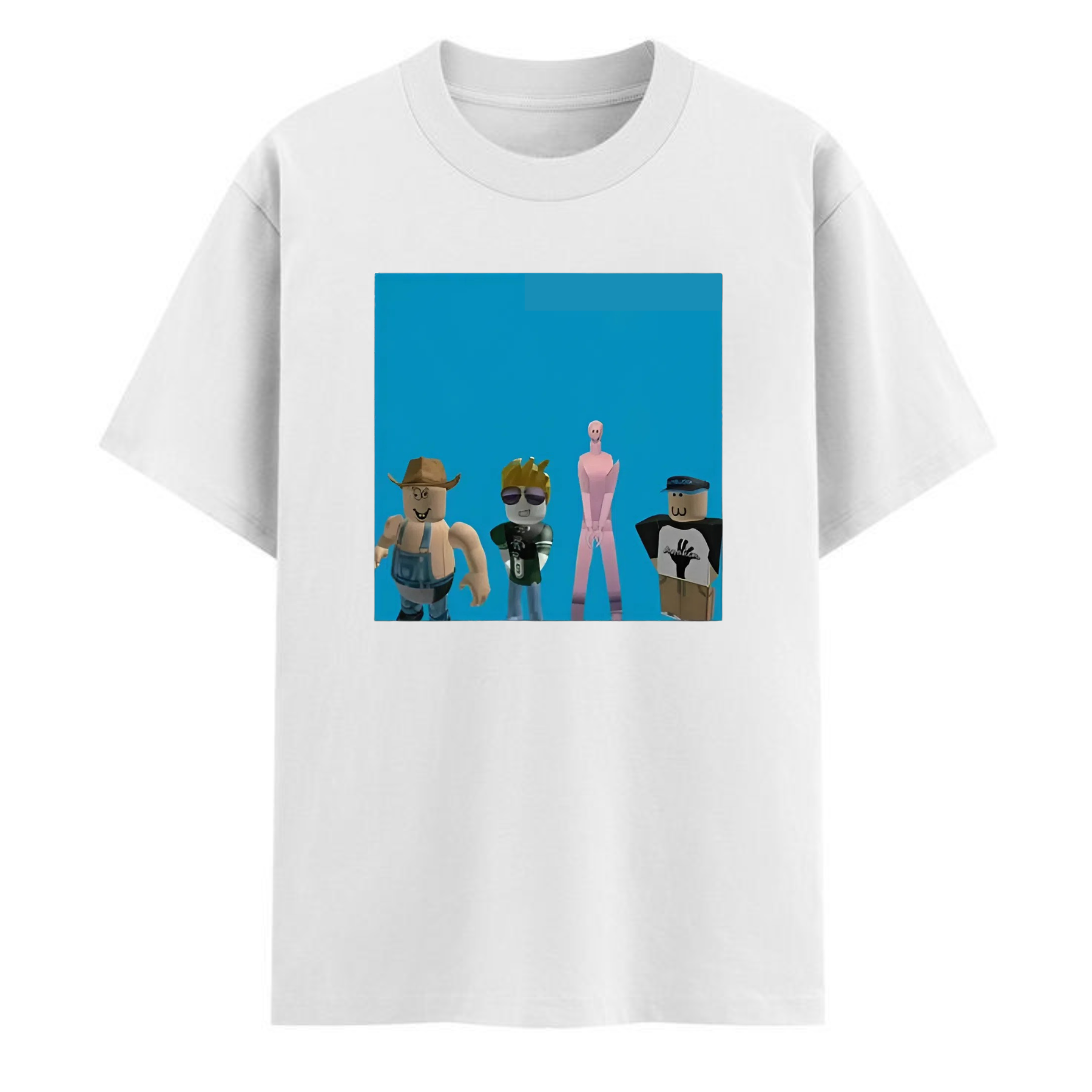 Funny Roblox T-Shirt – Fashion Cotton, Full Colors & Sizes, Unisex Gaming Graphic Tee