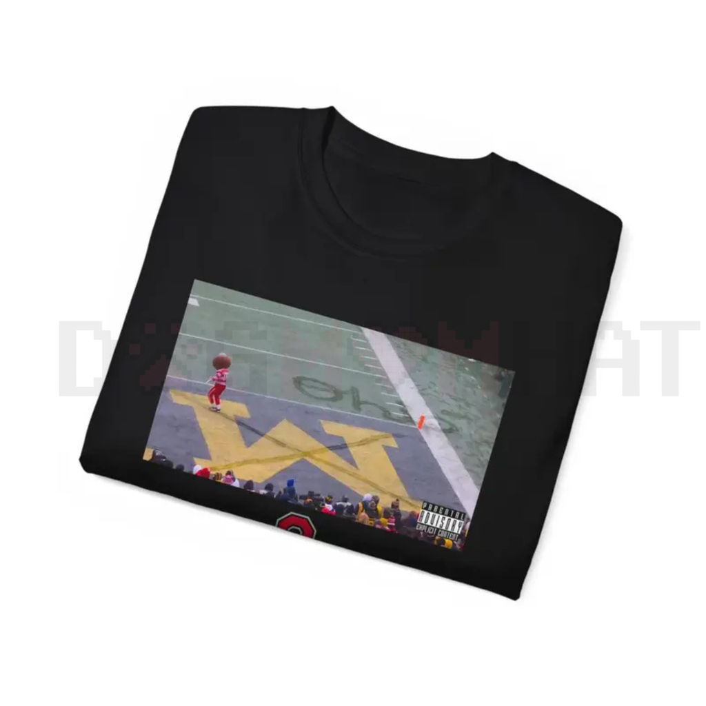 Buckeye Ohio Snow T-Shirt – Game Day Football Fan Gift Tee