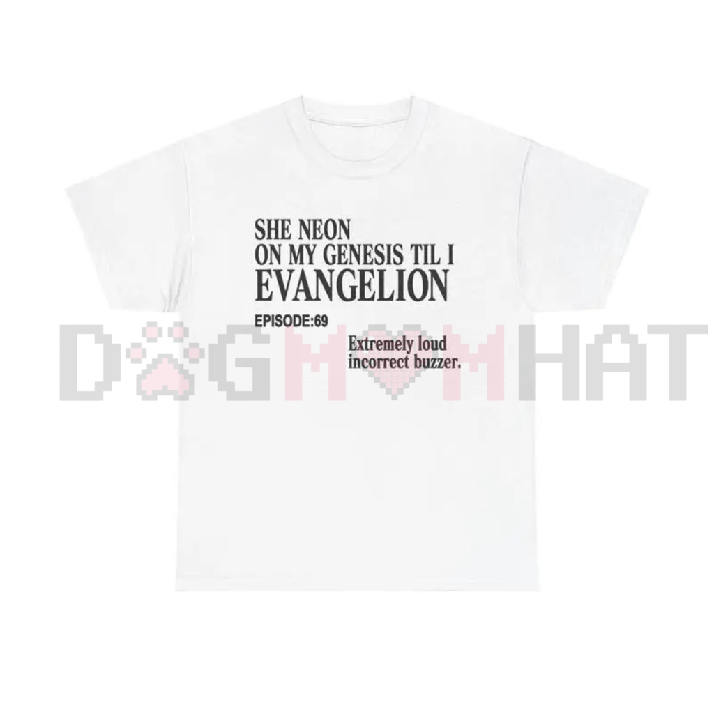 Funny "Cursed" Evangelion Meme Tee