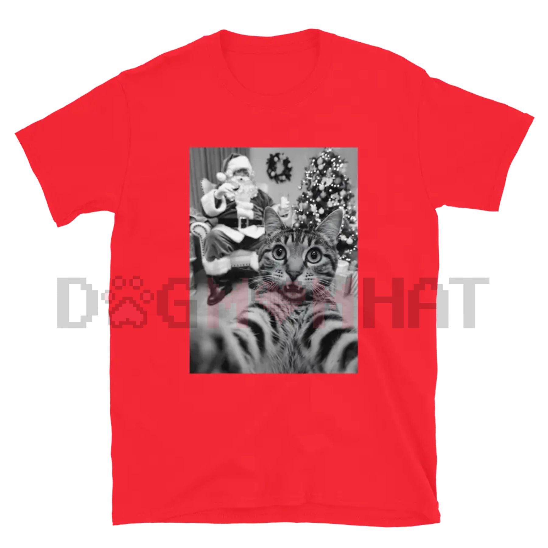 Claws and Claus Unisex T-Shirt – Funny Holiday Pun & Edgy Christmas Graphic Tee