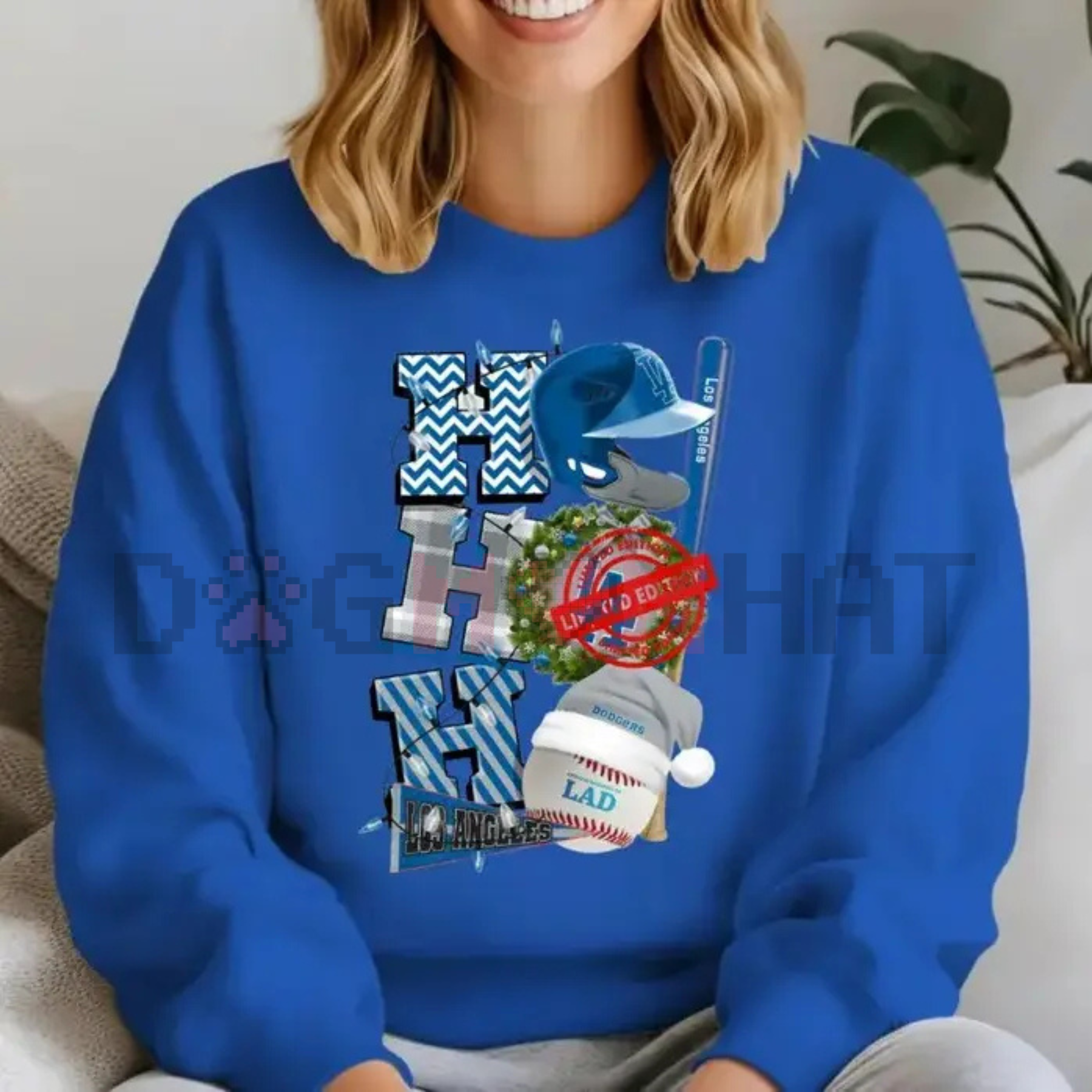 HO HO HO Christmas Sweatshirt