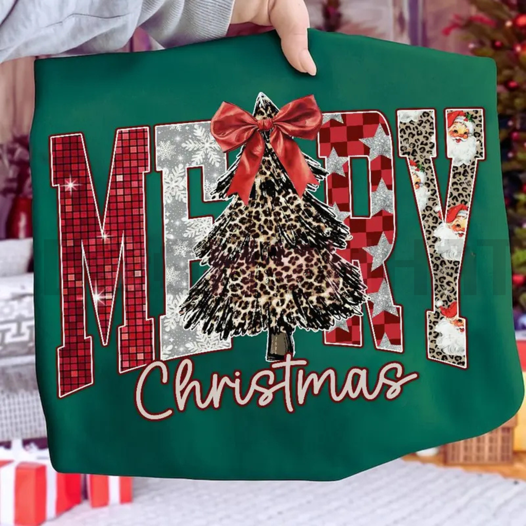Coquette Merry Christmas Sweatshirt