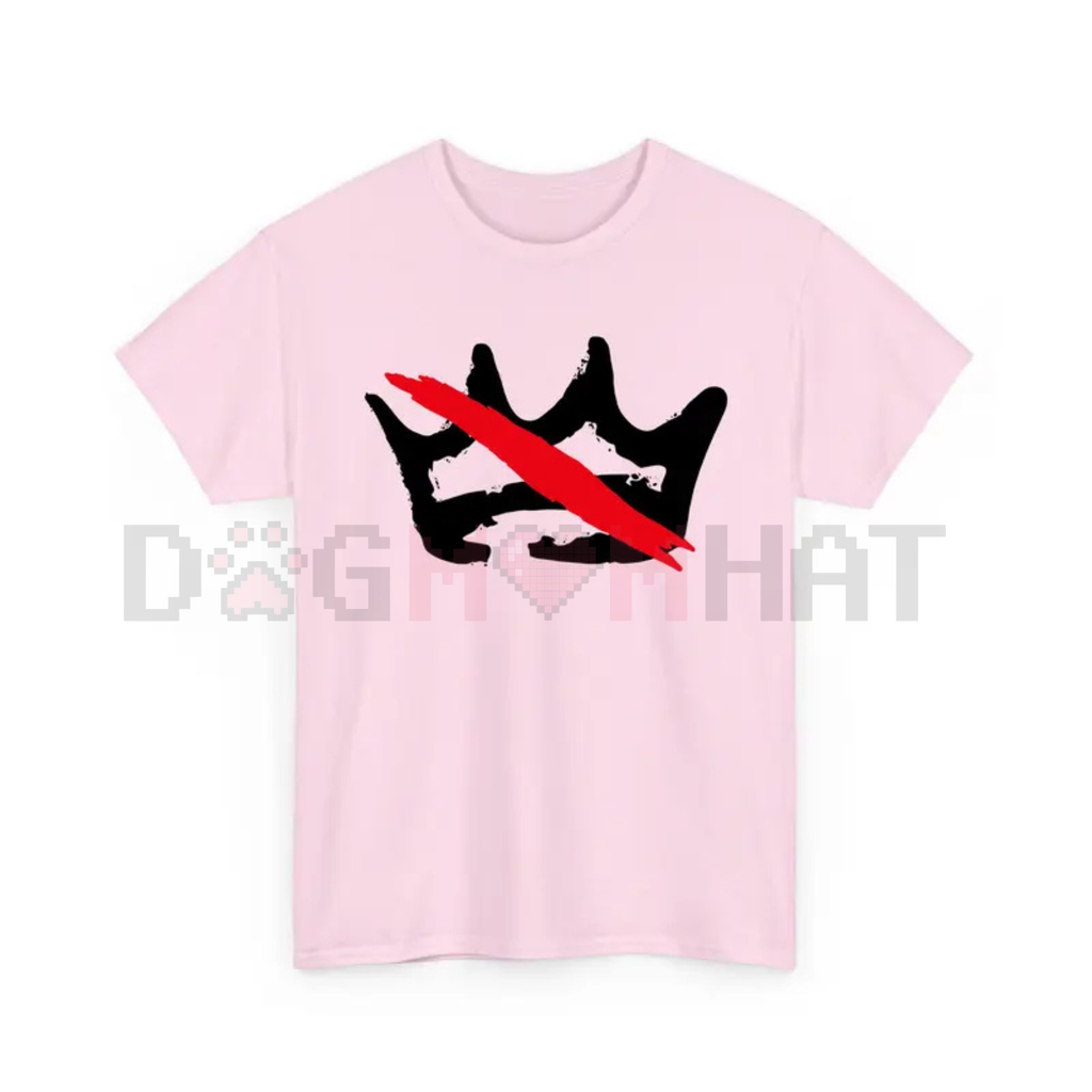 "No Kings in America" Protest Shirt – Crown Nope Kings T-shirt