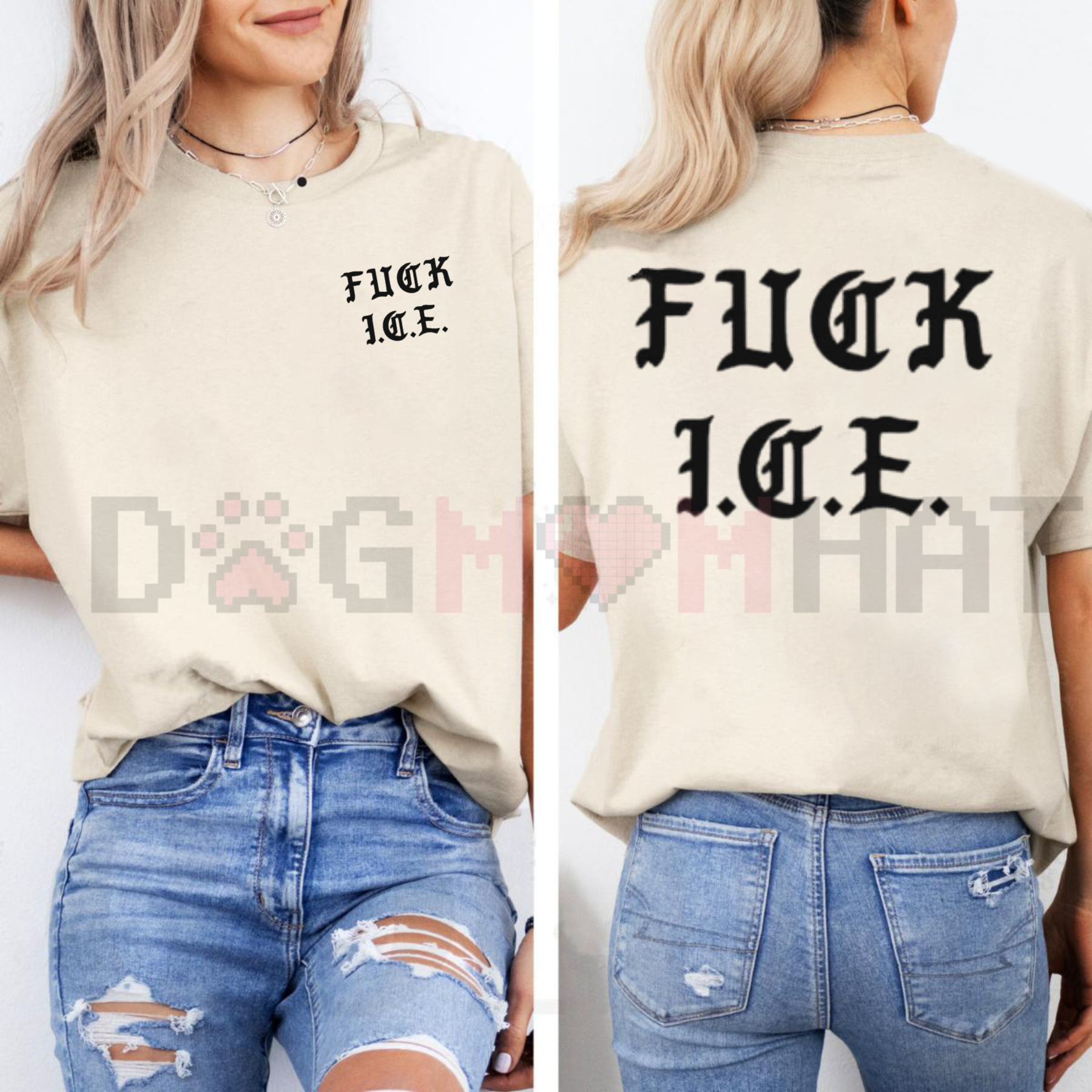 Old English Pro-Immigration T-Shirt