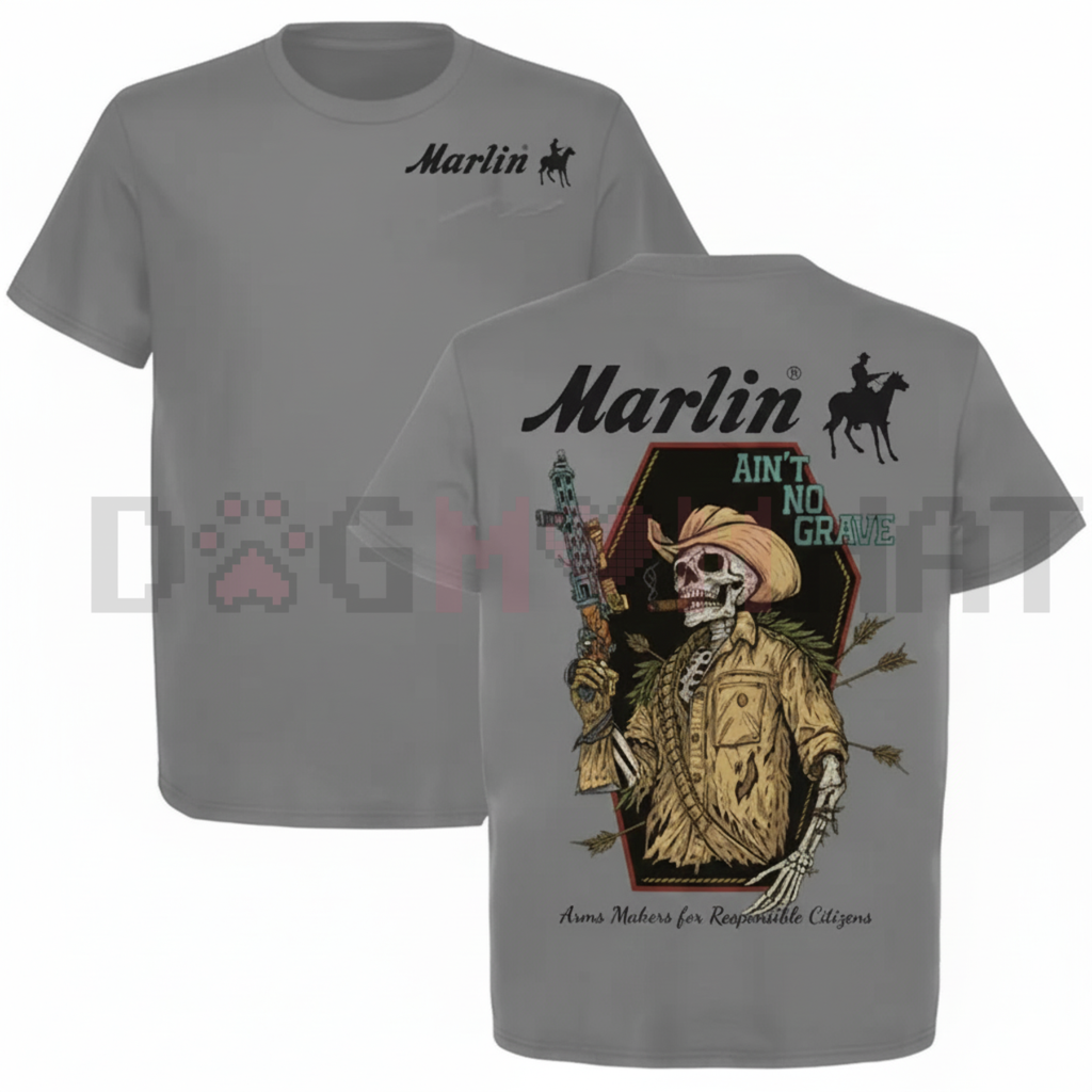 "Marlin Ain’t No Grave Cowboy" T-Shirt