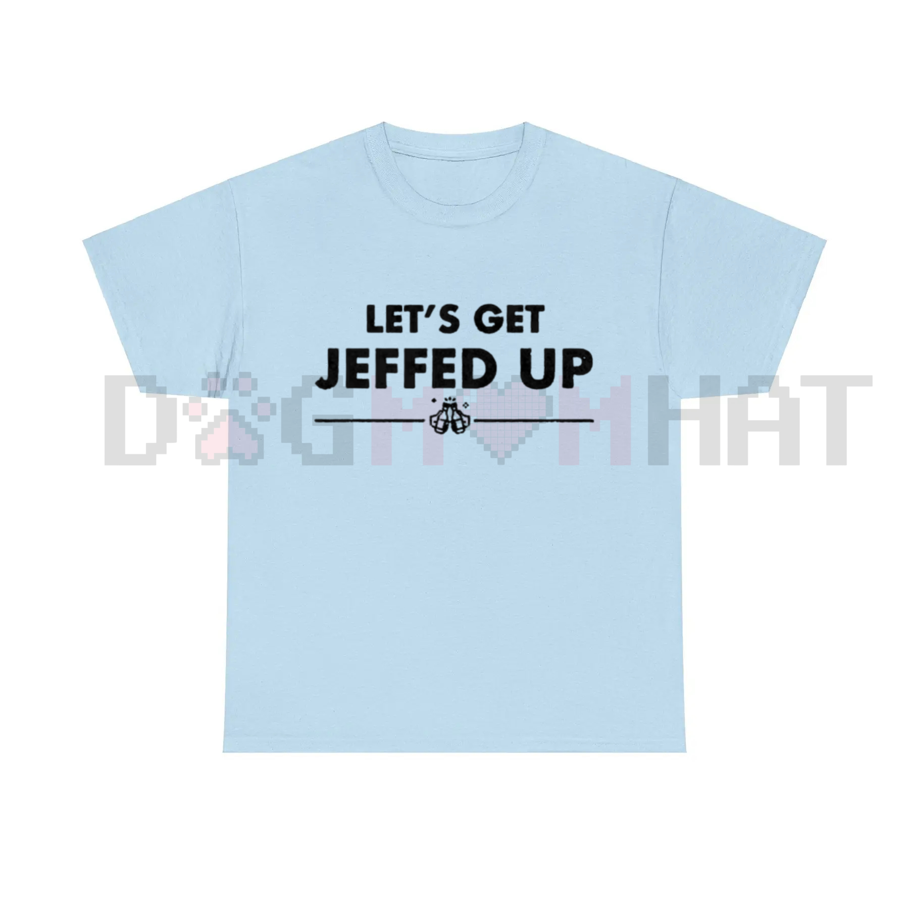 "Let's Get Jeffed Up" Faded Beer T-Shirt