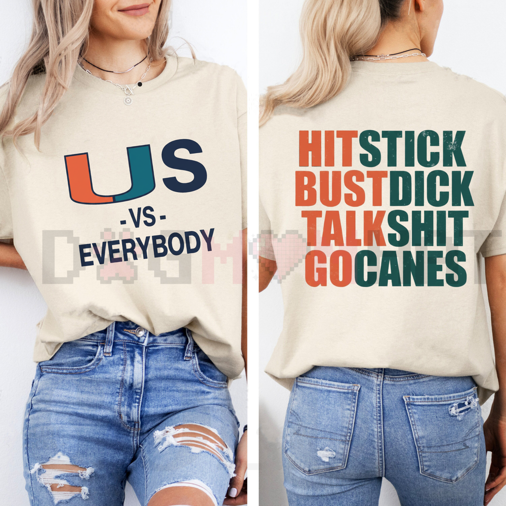 Miami "Hard-Hit" Defense T-Shirt