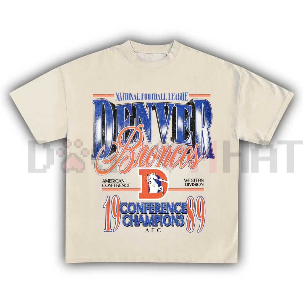 Vintage Denver Football Graphic T-Shirt