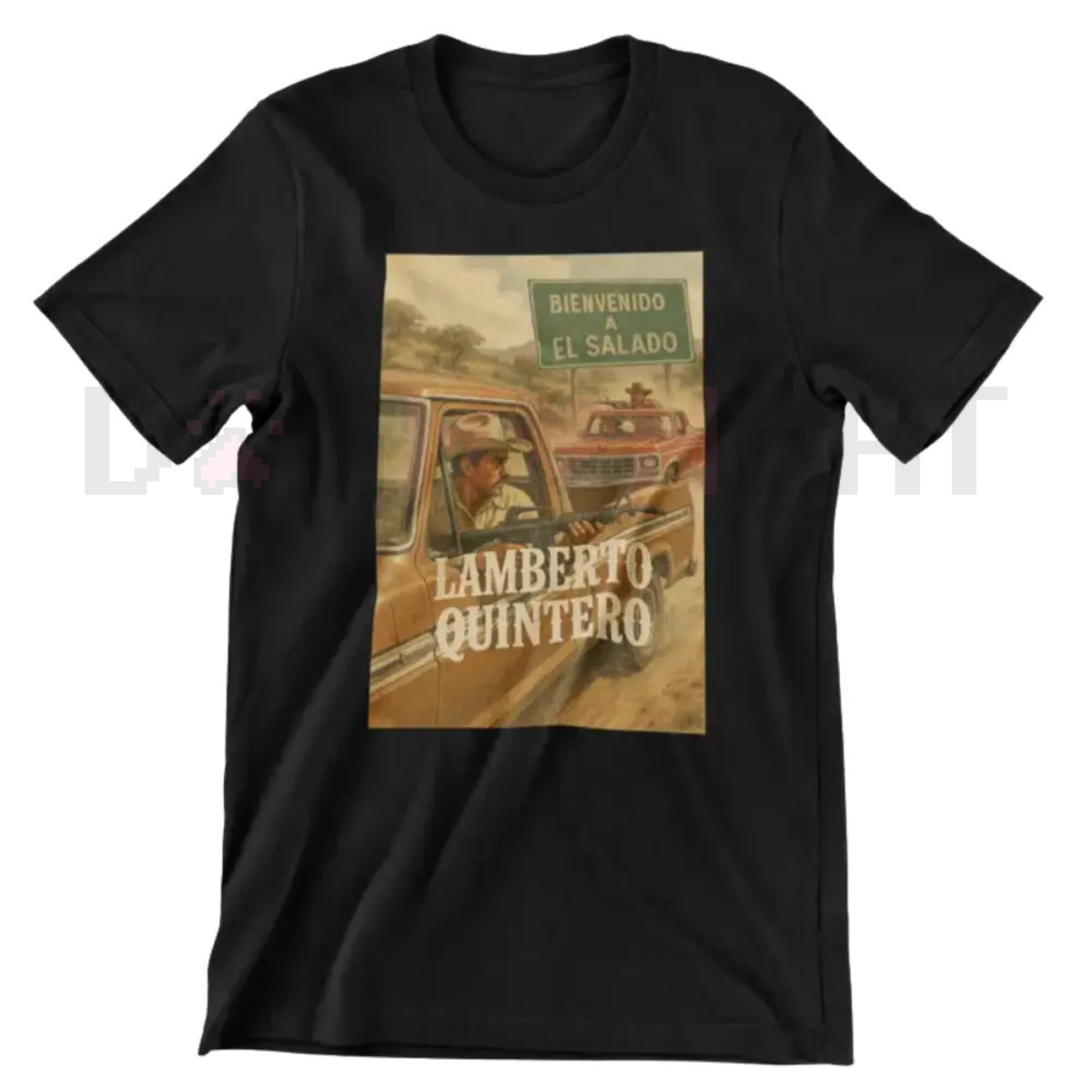 Quintero Vintage Unisex T-Shirt – Retro Style Graphic Tee, Classic Cotton Apparel for Men & Women