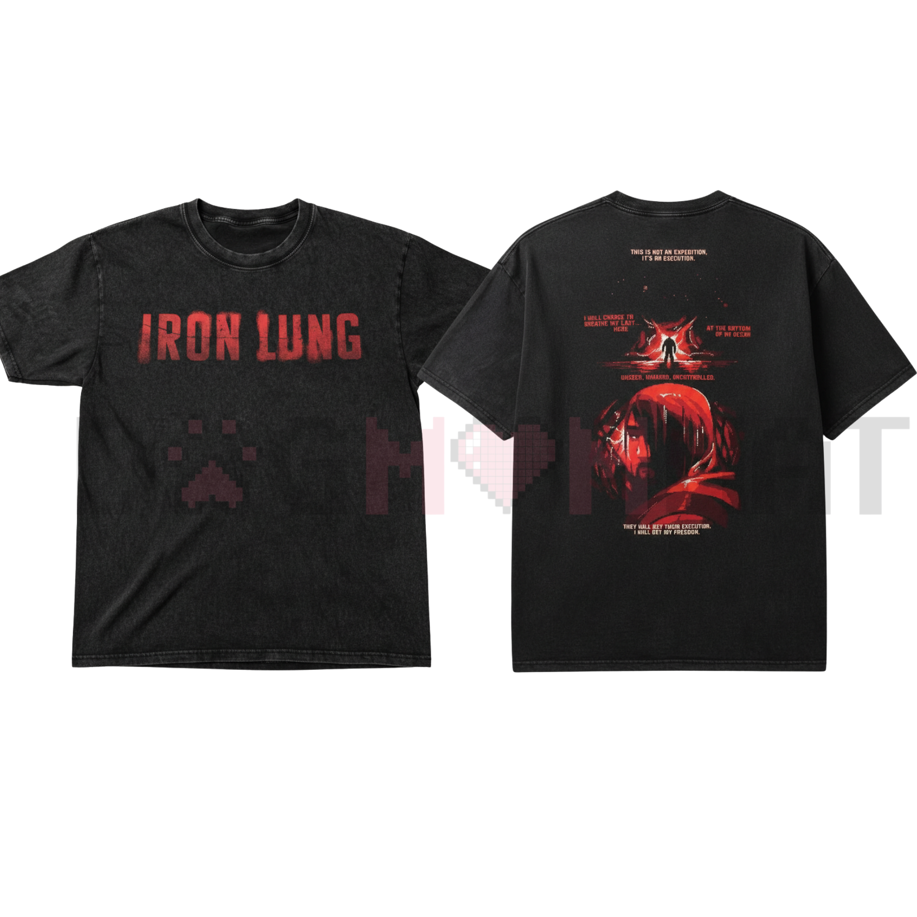 Vintage Washed Retro Character Graphic Tee – Classic IL Streetwear T-Shirt