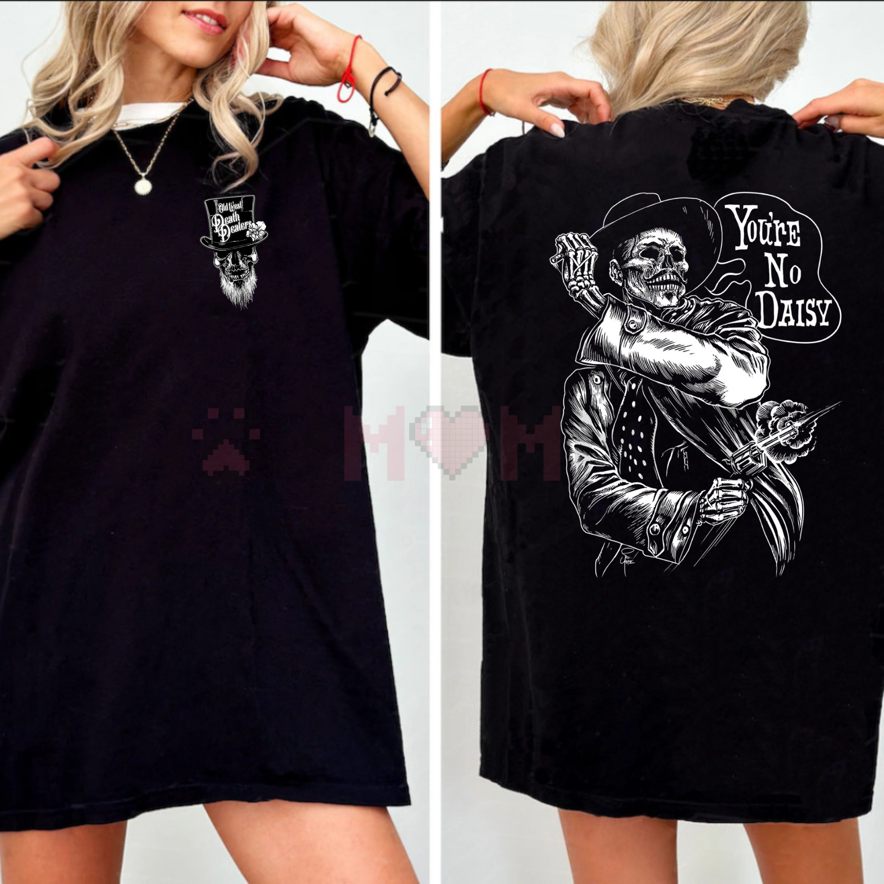 "No Daisa" Doc Holliday T-Shirt – Tactical Apparel, 90s Vintage Style, Classic American Film Fan Tee