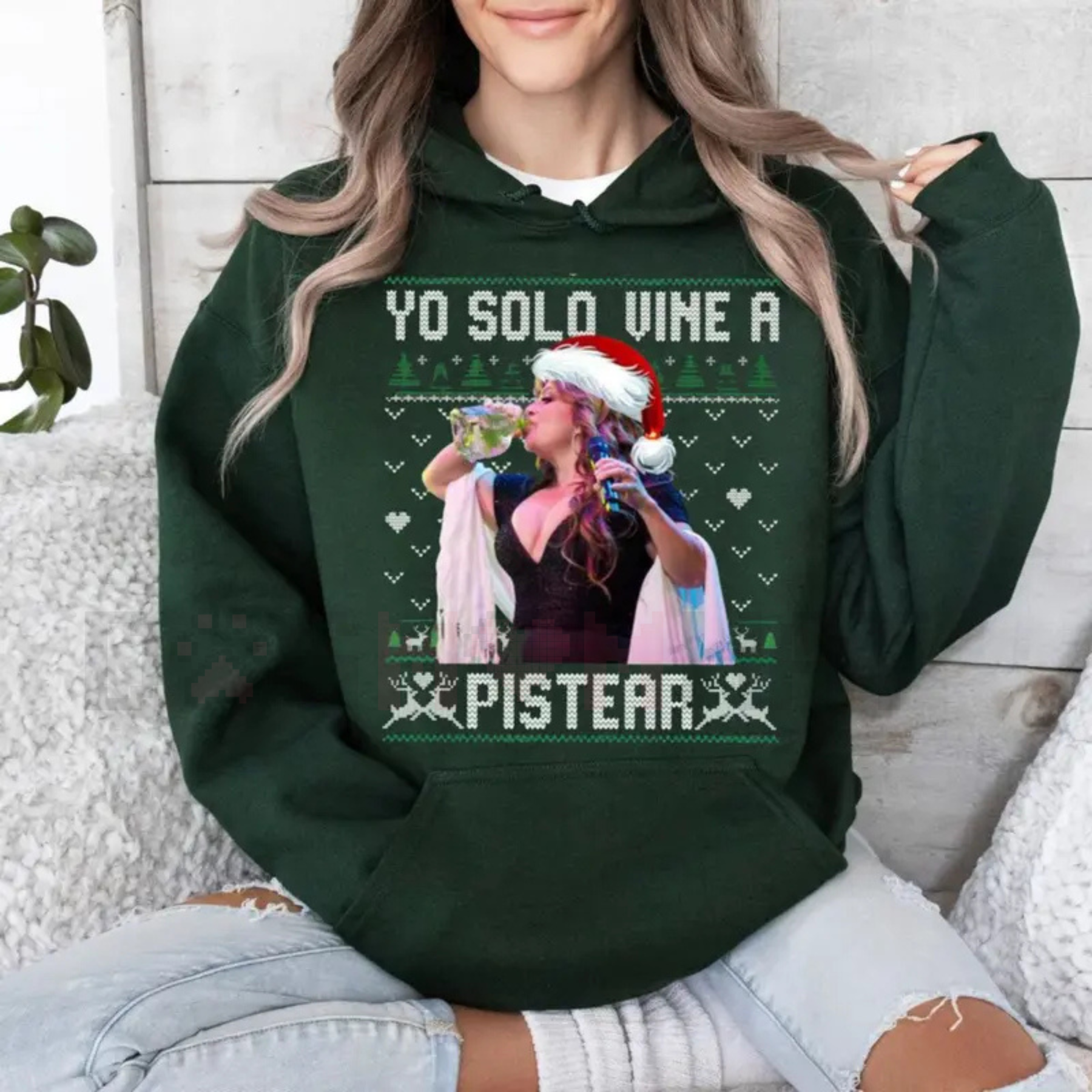 Jenni Rivera "Yo Solo Wine A Pistear" Sweatshirt