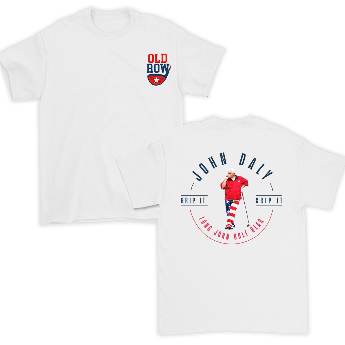 Grip It & Rip It Golf Shirt – Funny Oversized Tee for Men & Women, Retro-Inspired Golf Gift