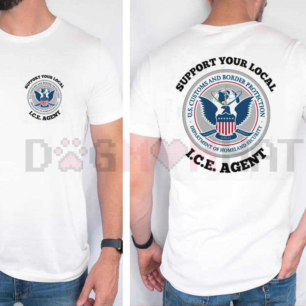 "Support Your Local ICE Agent" Professional Tee