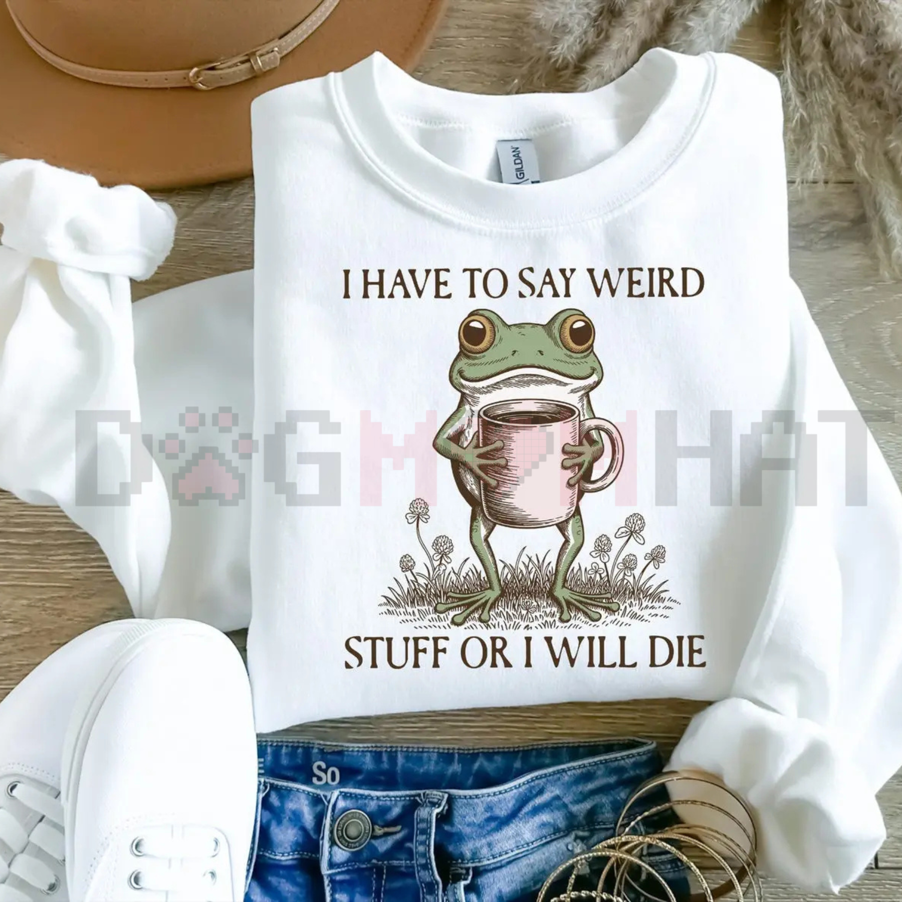Funny Frog Sweatshirt