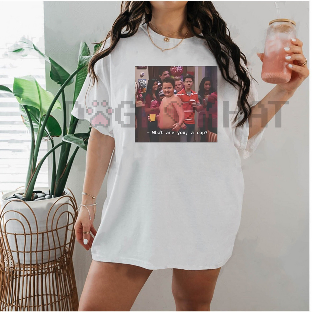 Gibby "What Are You, a Cop?" T-Shirt – Funny Meme Tee